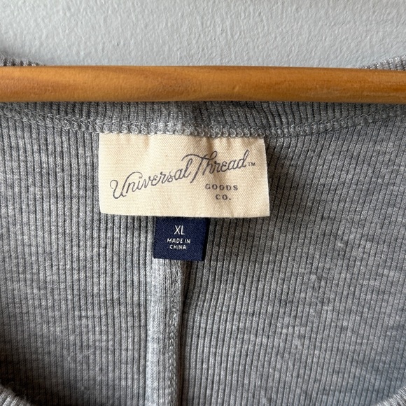 Universal Thread Cropped Ribbed Long Sleeves - Picture 3 of 8